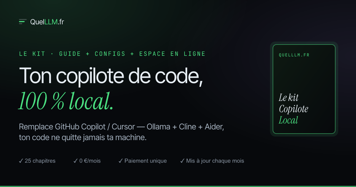 Copilote Localキットの表紙 — Copilote Local